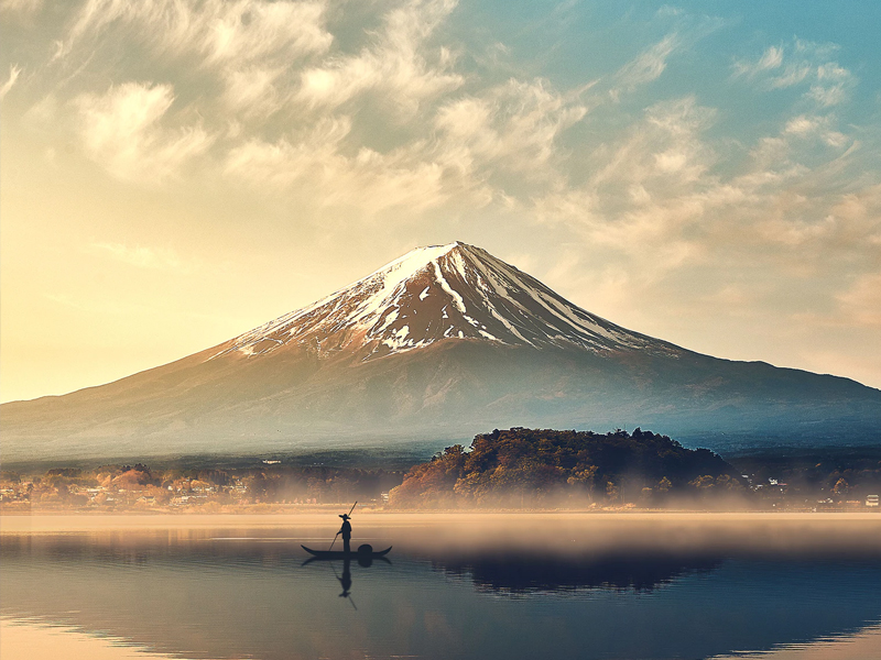 Snow Capped Volcano Snow Capped Volcano